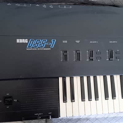 Korg DSS-1 61-Key Digital Sampling Synthesizer 1980s - Black image 3