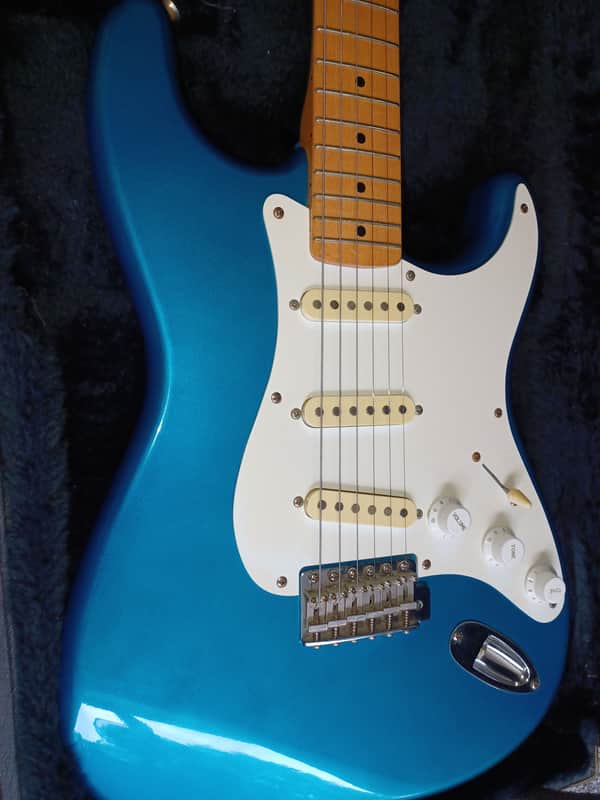 Squier  Stratocaster  1987 Korea by Young Chan - Lake placid blue image 1