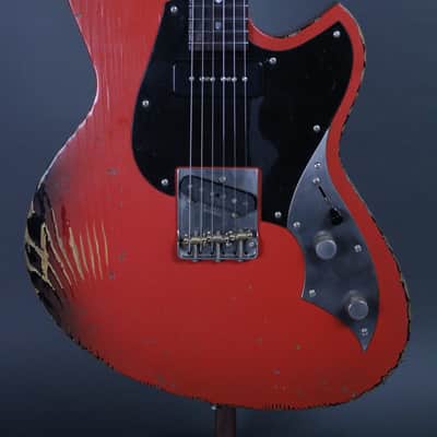 Novo Guitars Serus T Fiesta Red/'64 3-Tone Sunburst Dealer LTD *Free Shipping in the US* image 2