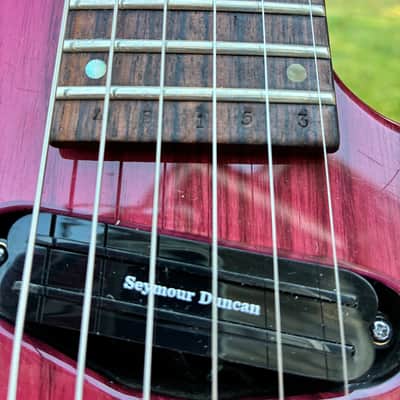 ESP LTD M2 guitar MIJ Made in Japan 1990’s Seymour Duncan Nazgûl & Hot Rails image 7