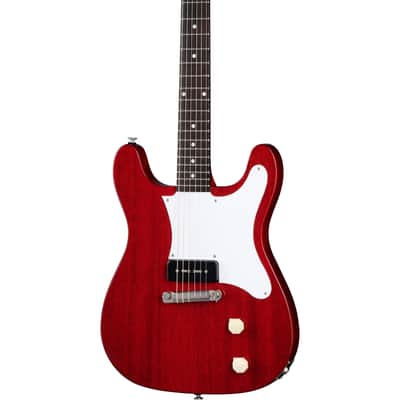Epiphone USA Coronet Electric Guitar (with Case), Vintage Cherry image 1