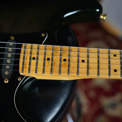 1984-1987 Fender Stratocaster STR-75M, Made in Japan - Black Burst /  Hotrod SS & Dragster H / Pro Setup image 17
