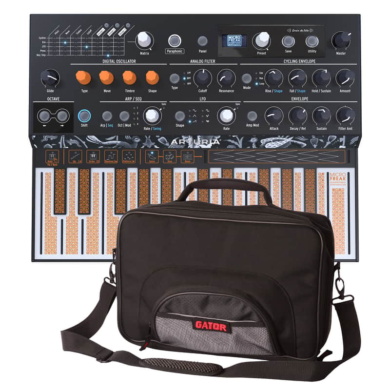 Arturia MicroFreak Experimental Hybrid Synth - Carry Bag Kit image 1