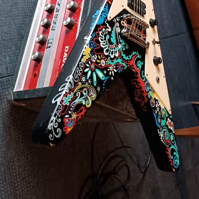 Epiphone '67 Flying V 1989 - 1998 - Ebony image 2