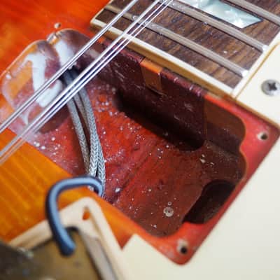 1980s Burny by Fernandez Super Grade Les Paul Standard Vintage Guitar Flame Top Japan image 18