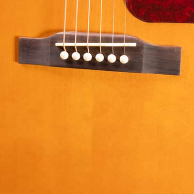 Epiphone J-45 Studio Acoustic/Electric Guitar - Natural with Gig Bag image 12