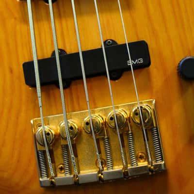 Fernandes APB-5 FRB 100 String Bass 1993 Vintage Natural Made in Japan image 21
