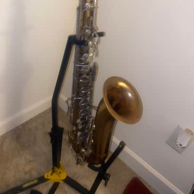 Vintage buescher Aristocrat series III Tenor saxophone, post Big G SN359090 image 2