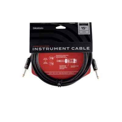 D'Addario Planet Waves American Stage 15ft Instrument (Guitar) Cable- PW-AMSG-15 image 3