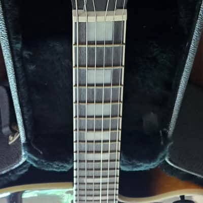DeArmond X-155 Hollow Body Archtop Jazz Guitar Antique Burst w/ Original Hard Case image 5