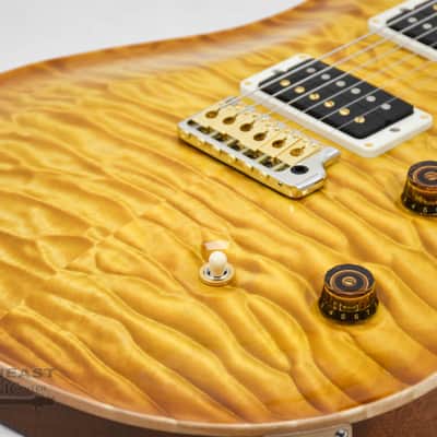 PRS Guitars Private Stock #12324 Custom 24 Fatback in Honey Gold Smokeburst (s/n: 2666) image 9