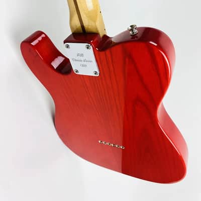 Fender RB classic Telecaster John Page era 1993 - ruby red image 6