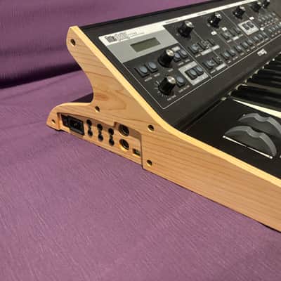 Moog Sub Phatty & Little Phatty or Stage2 replacement side panels『Japanese cypress』Finished with organic oil and coated with beeswax.