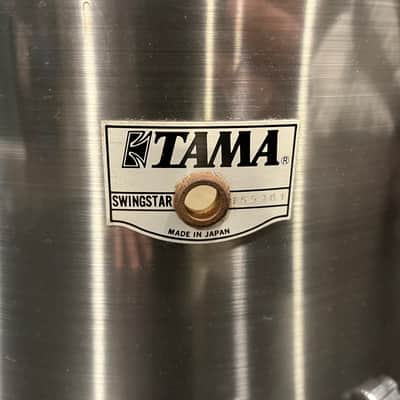 VINTAGE TAMA Swingstar 13 & 12 power toms 1980's - Misty Chrome image 3