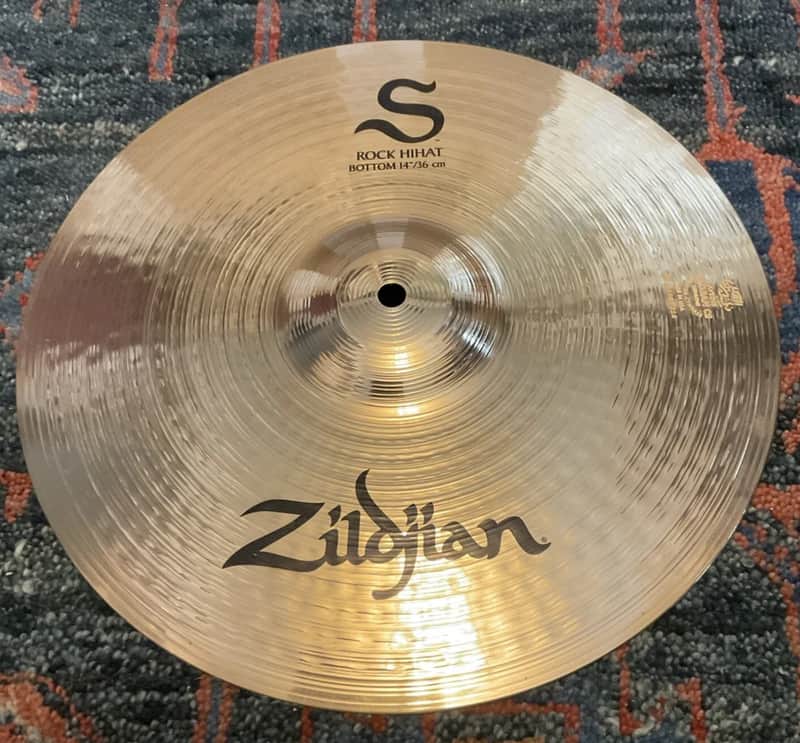 Zildjian S Rock 14” HiHat Bottom Cymbal image 1