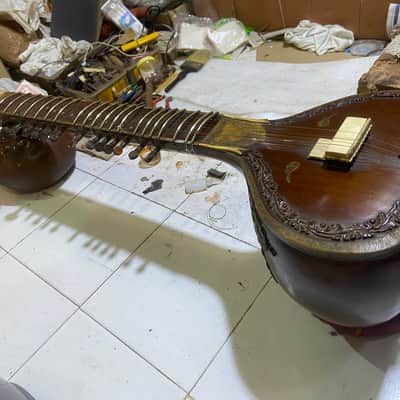 Heren Roy Vintage Rare Sitar, 75 yrs. Old Amazin sound, Ravi Shanker Style image 4