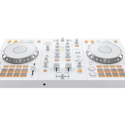 RCF ART 810-A Speaker Pair with DDJ-FLX4-W DJ Controller and Headphone DJ Package image 11