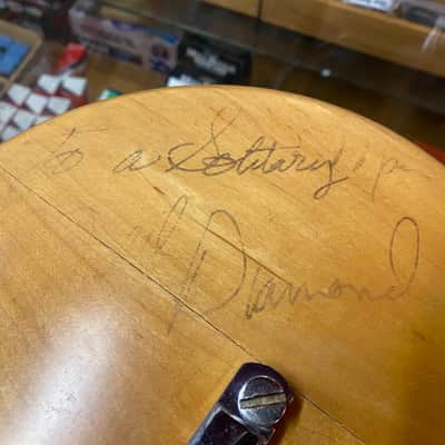 Gibson Highly Customized Les Paul Signed by Neil Diamond Natural image 11