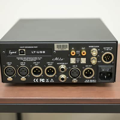 Lynx Hilo Reference A/D D/A Converter System with LT-USB Card 2010s - Silver image 2
