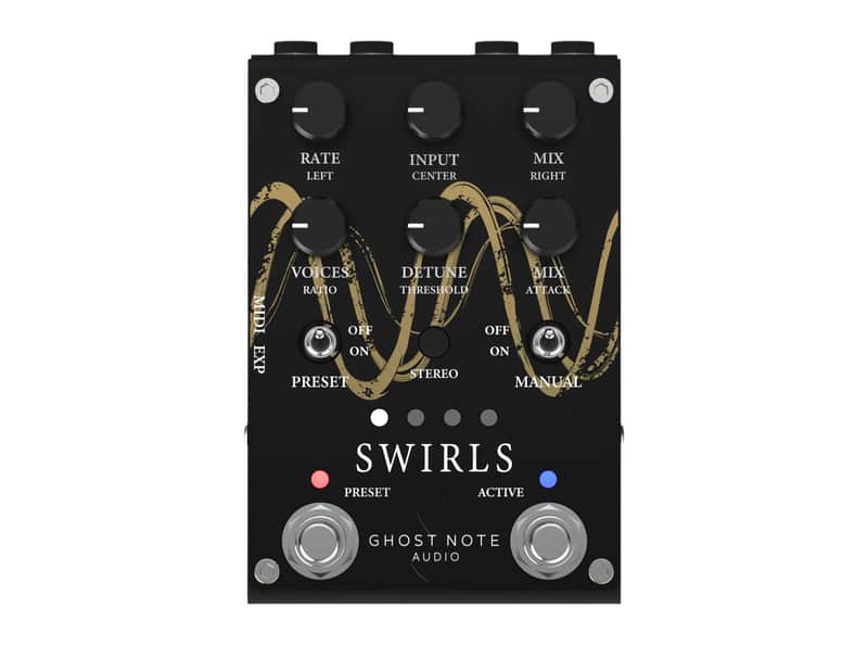 Ghost Note Audio Swirls 80s Rack Effect Chain Pedal [DEMO] image 1