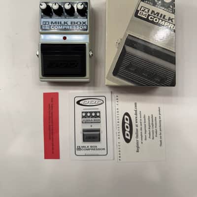 DOD Digitech FX84 Milk Box Compressor Sustainer Milkbox Guitar Effect Pedal image 1