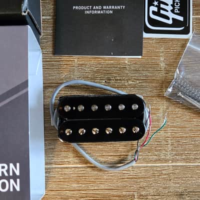 Gibson 498T Humbucker Bridge Double Black 4 Conductor image 1