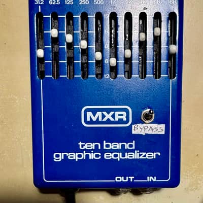 MXR MX-108 Ten Band Graphic Equalizer 1976 - 1984 - Blue image 1
