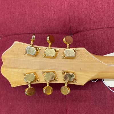 Ventura V-1502 Al Ciaola Copy Electric Guitar 1970's - Walnut w/ Case Made in Japan image 13