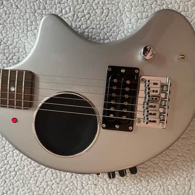 Fernande Nomad Deluxe Electric Guitars Silver/Gray image 7