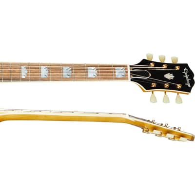 Epiphone Masterbuilt J-200 Acoustic Electric Guitar - Aged Natural Antique Gloss image 8