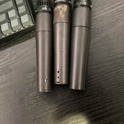 (Lot of 3) Shure SM57 Cardioid Dynamic Microphone 1984 - Present - Black image 4