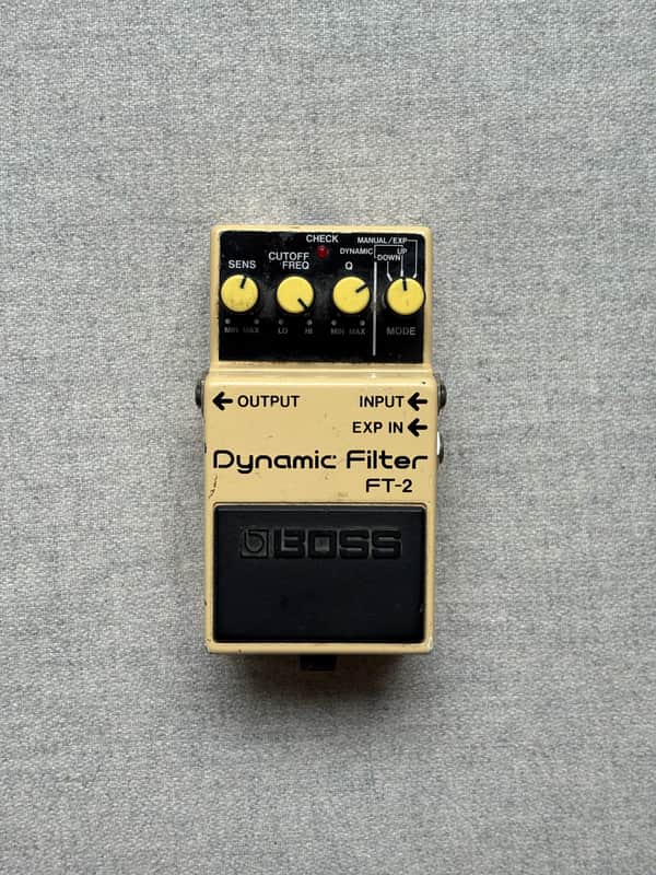 Boss FT-2 Dynamic Filter (Black Label) - 1987 - MIJ image 1