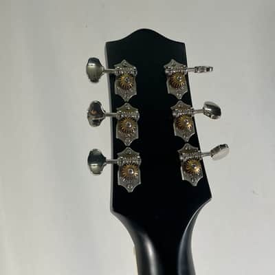 The Loar LH-300-BKM Archtop Acoustic Guitar- Black image 12