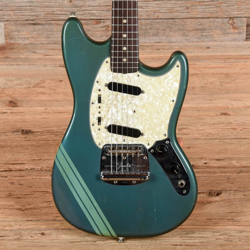 Fender Mustang Competition Burgundy 1973 image 1