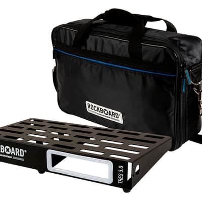 RockBoard TRES 3.0 Pedalboard with Gig Bag Black image 1