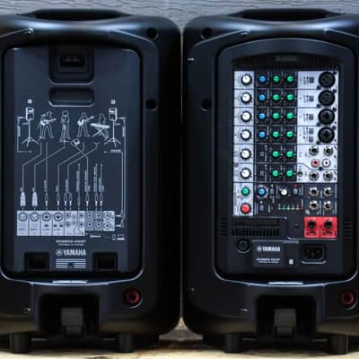Yamaha StagePas 400BT 400W (200W+200W) 8" Woofer Portable PA System w/Bluetooth image 4