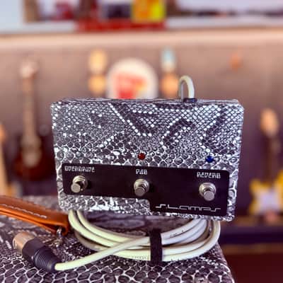 SL Amplification New Drive Reverb 50 Watts Combo 1x12” Custom Order (Tube Buffered fx loop) - Snake Skin Custom Tolex image 5