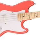 Squier Sonic Bronco Bass  Tahitian Coral Help Support Brick & Mortar Music Shops , Buy Here !