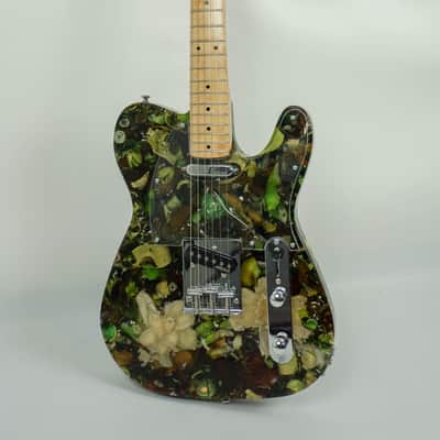 Epoxy resin Telecaster Custom Flower Electric Guitar image 3