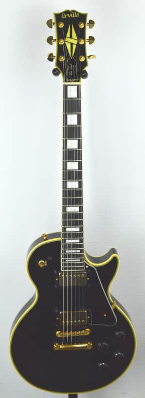 Orville Les Paul CUSTOM 1998年製 美品 メンテ済 Orville Les Paul Custom 1998 black | Reverb