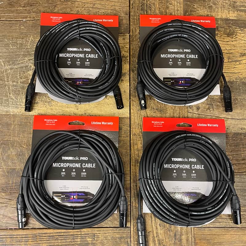 TourTekPro (4-pack) TPM50 50' XLR-XLR Microphone image 1