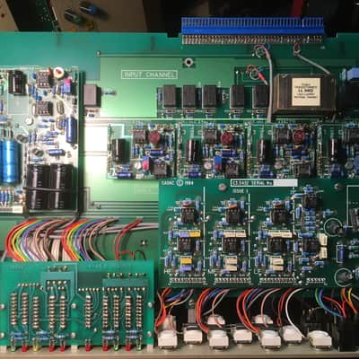 Cadac 8 Channel Mic Pre Eq Input x 4 Output 8x4 “G Type” Mixer Rack w/ Fader Unit • Vintage image 12