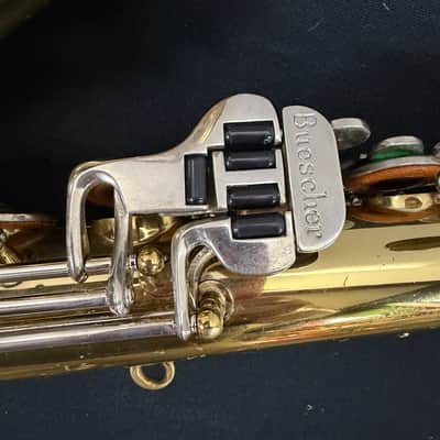 Vintage Buescher Aristocrat Bb Tenor Sax Saxophone with Original Case and Mouthpiece image 16