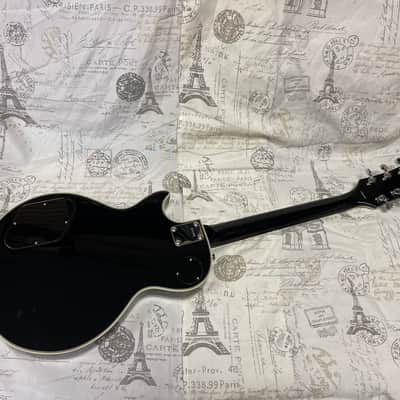 Cortez Lawsuit Era Les Paul Custom 1970’s Ebony Ex Cond Open Book Headstock Japan Ibanez Greco Aria image 9