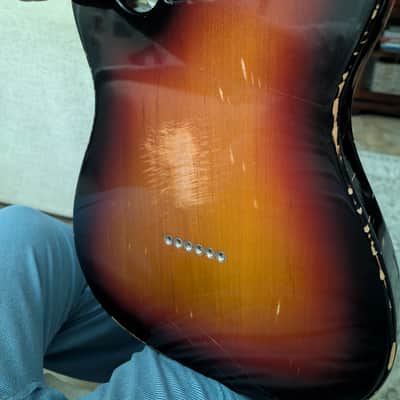 Fender Highway One Telecaster LOADED BODY Only 3-Color Sunburst image 4