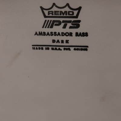 Remo Quadra PST 5pc Drum Set Kit White 22/16/14/13/12" image 16