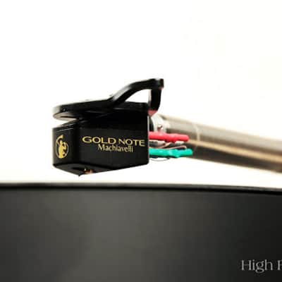 GOLD NOTE Machiavelli MkII Gold MC Cartridge - NEW! image 6