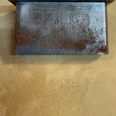 Fender Stratocaster block and bridge plate 1968 - Chrome image 2