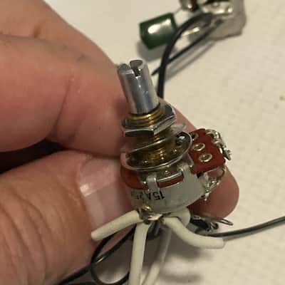 2007 Japan Era Jackson DKMG Dinky Guitar Factory EMG A25k Wiring Harness Electronics image 5