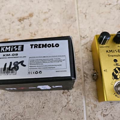 Kmise Tremolo Electric Guitar Effects Pedal Mini Single Type DC 9V True Bypass image 1